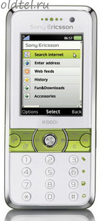SonyEricsson K660i