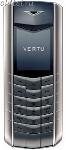 Vertu Black Leather